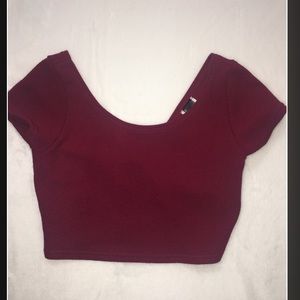 Jayvee Burgundy Top